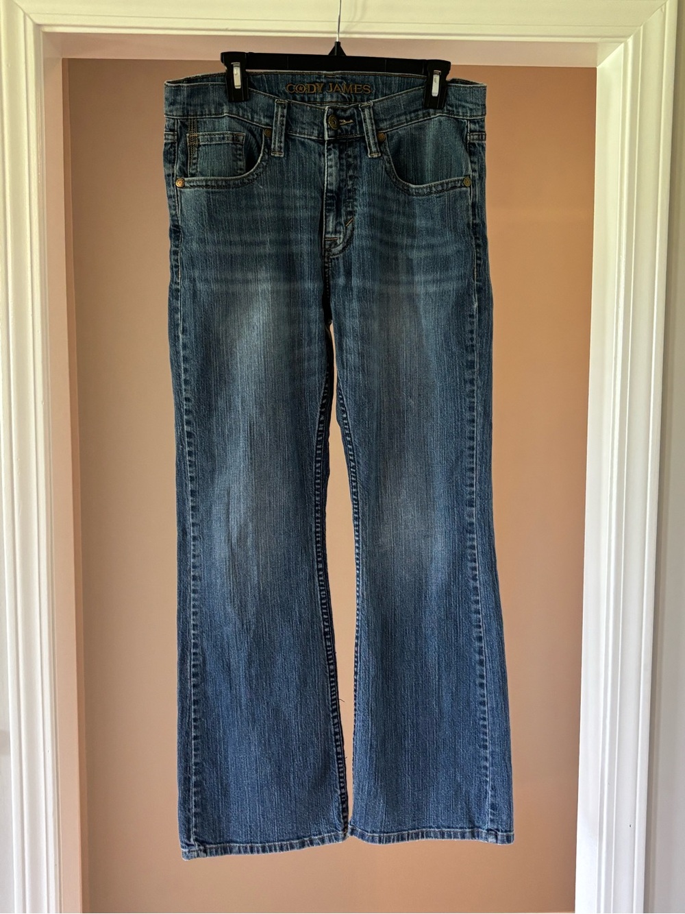 Cody James Men's Blue Bootcut Jeans